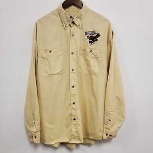 Vtg Racing Champions Mens Cartoon Network Scooby Doo Button‎ Down Shirt Size XXL